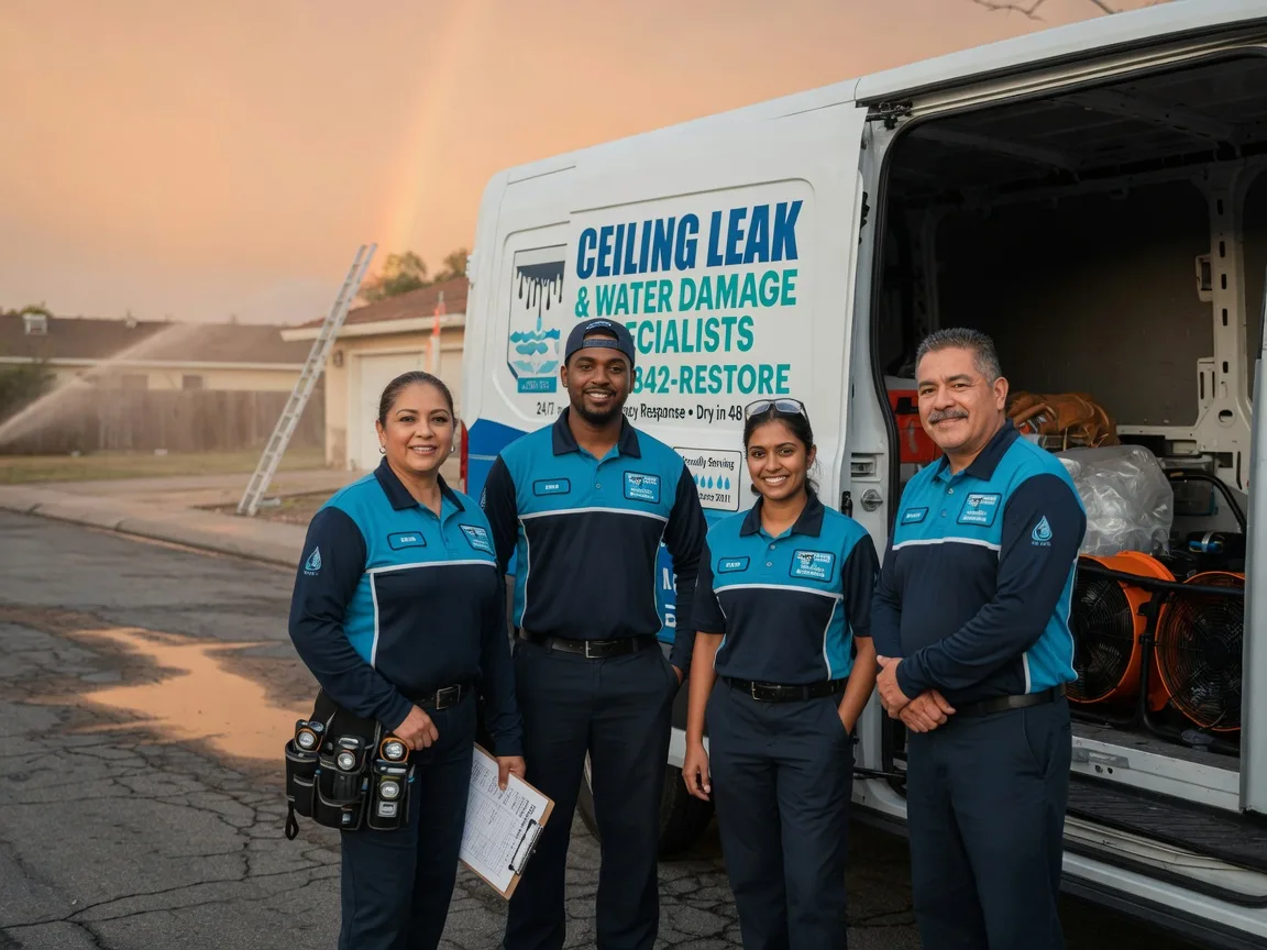 Ceiling Leak Cleanup company in Foster City, MI