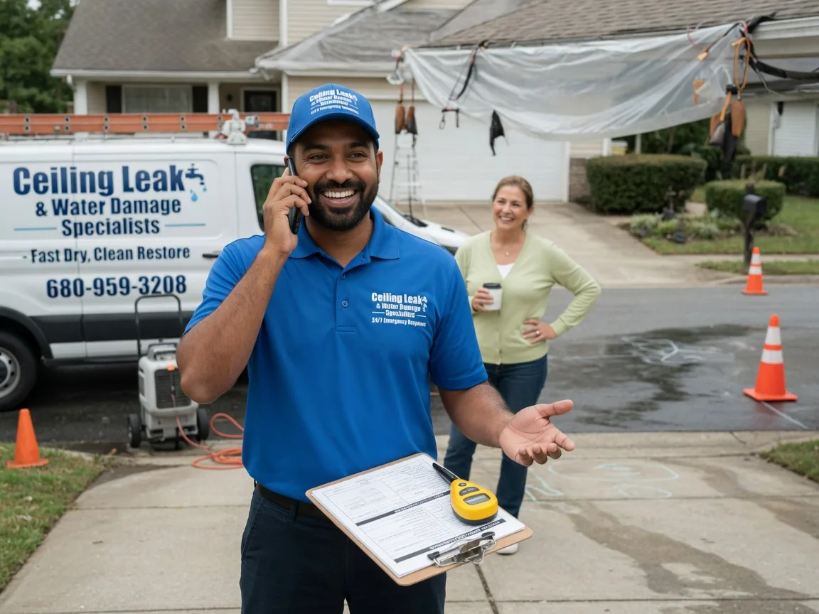 Ceiling Leak Cleanup Foster City, MI FAQs